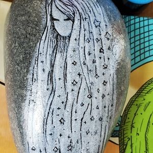 Painted Rocks (Some custom & some general art)